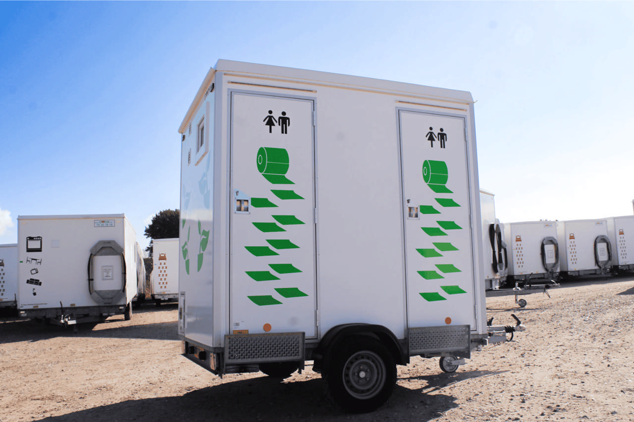 Vakuum Toalettvogn med 2 toaletter