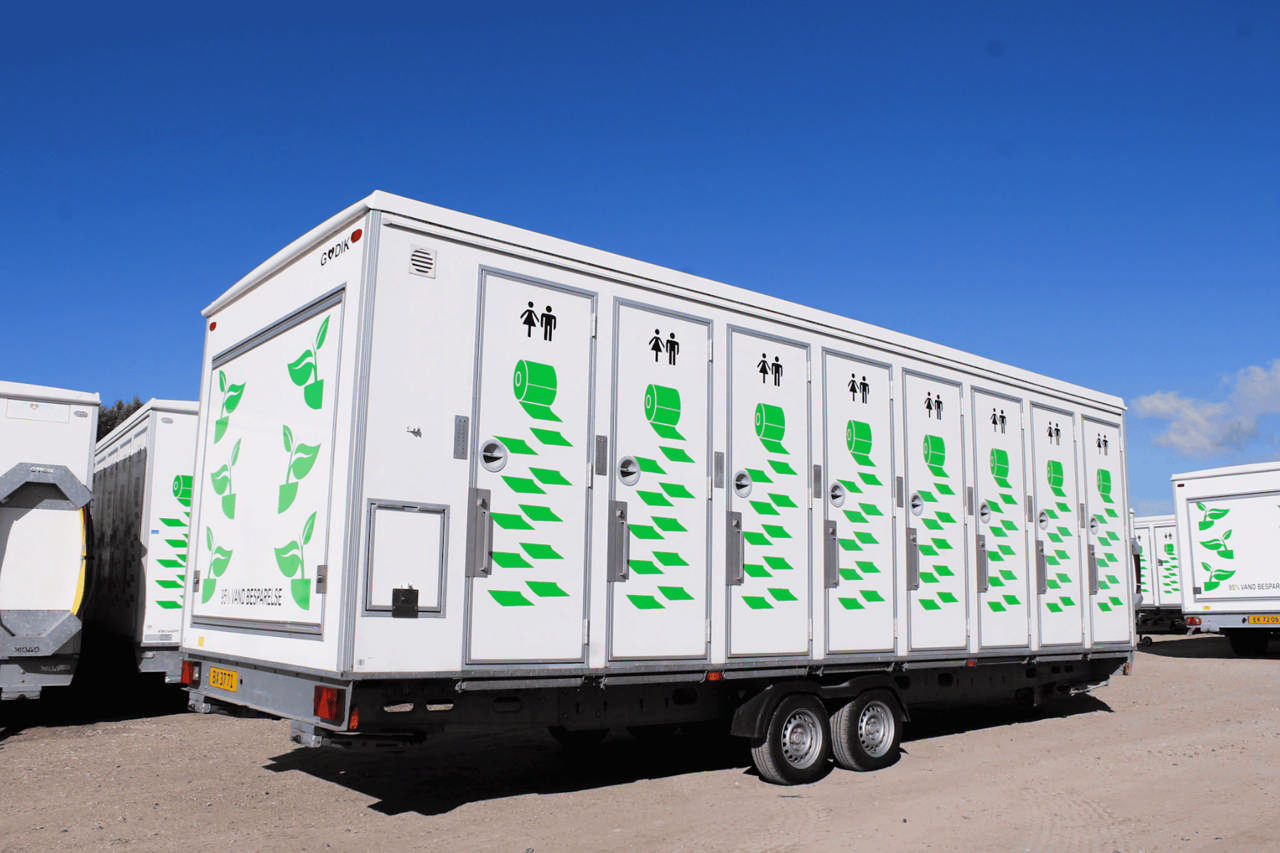 Vakuum Toalettvogn m/16 toaletter