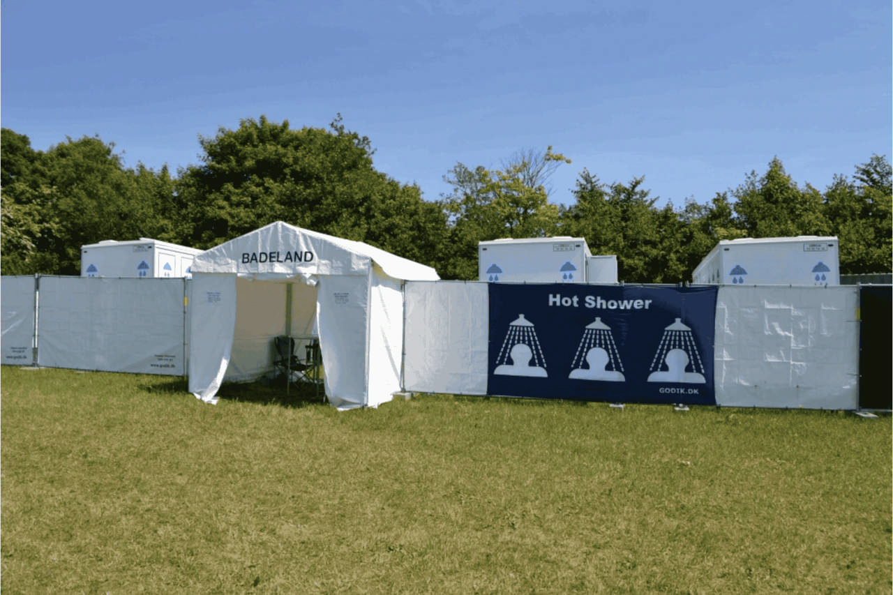 Badeland 4 stk. badevogner med