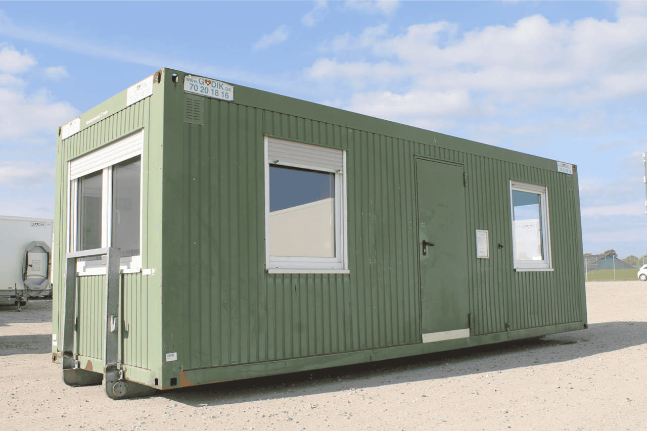 Kontormodul med 2 rum (B:255 cm)