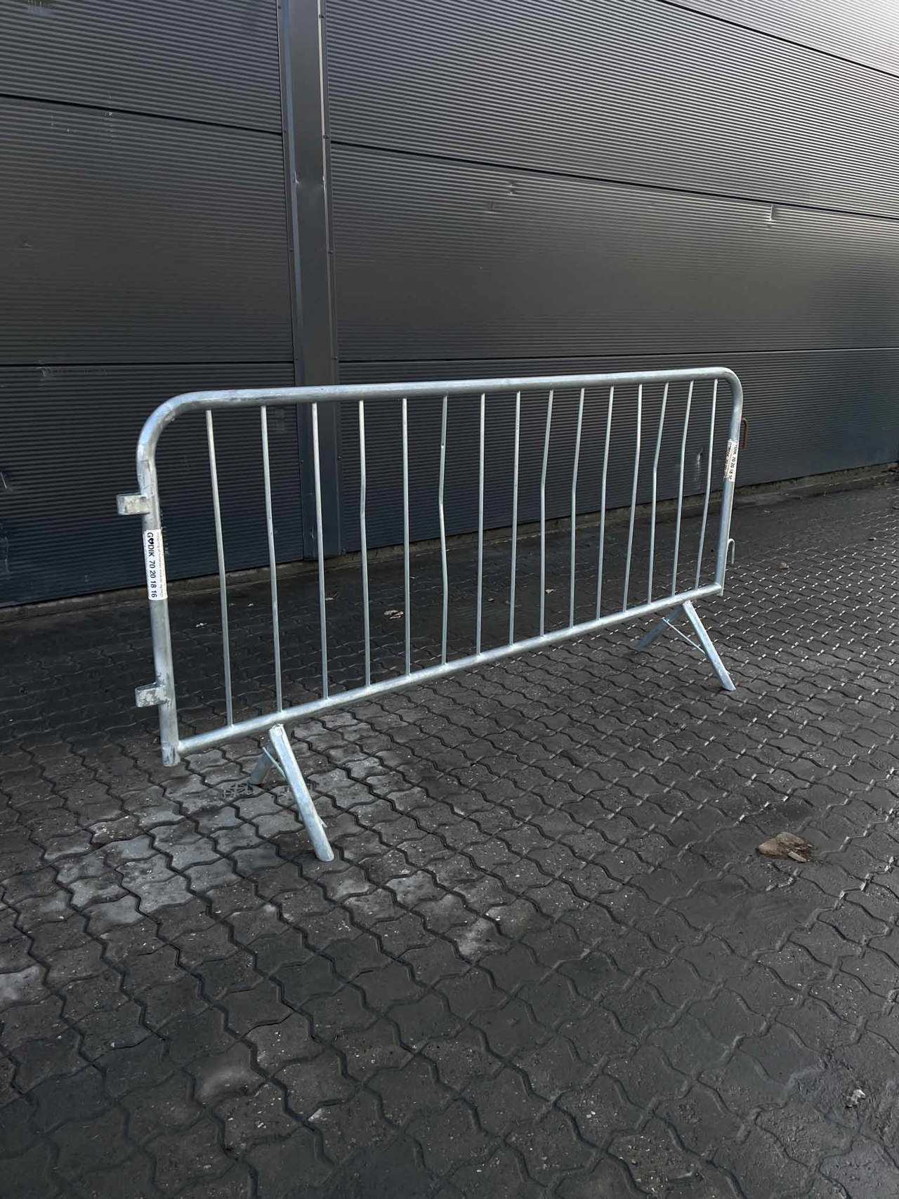 Sykkelgjerde med føtter 1,1x2,4m