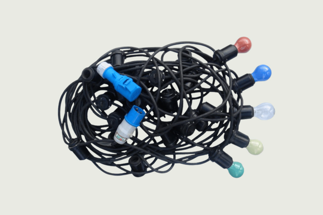 Lyslenker på 50 meter for gjerder