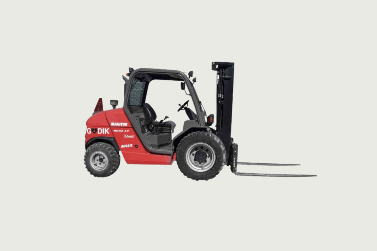 Diesellastebil 4x4 2,5 tonn Manitou