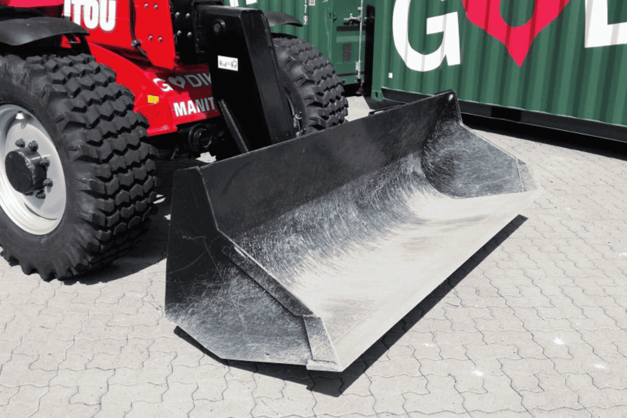 Skuffe til stor teleskoplaster