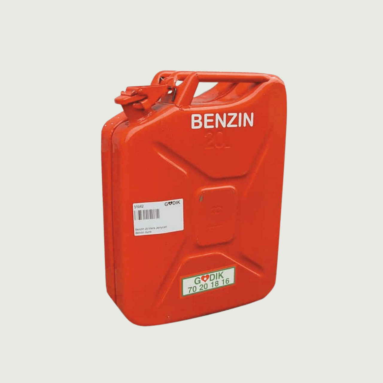 Jerrycan bensinbeholder 20 l