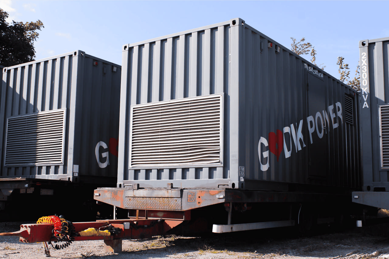 Generator 2X200 kVA Twin 26