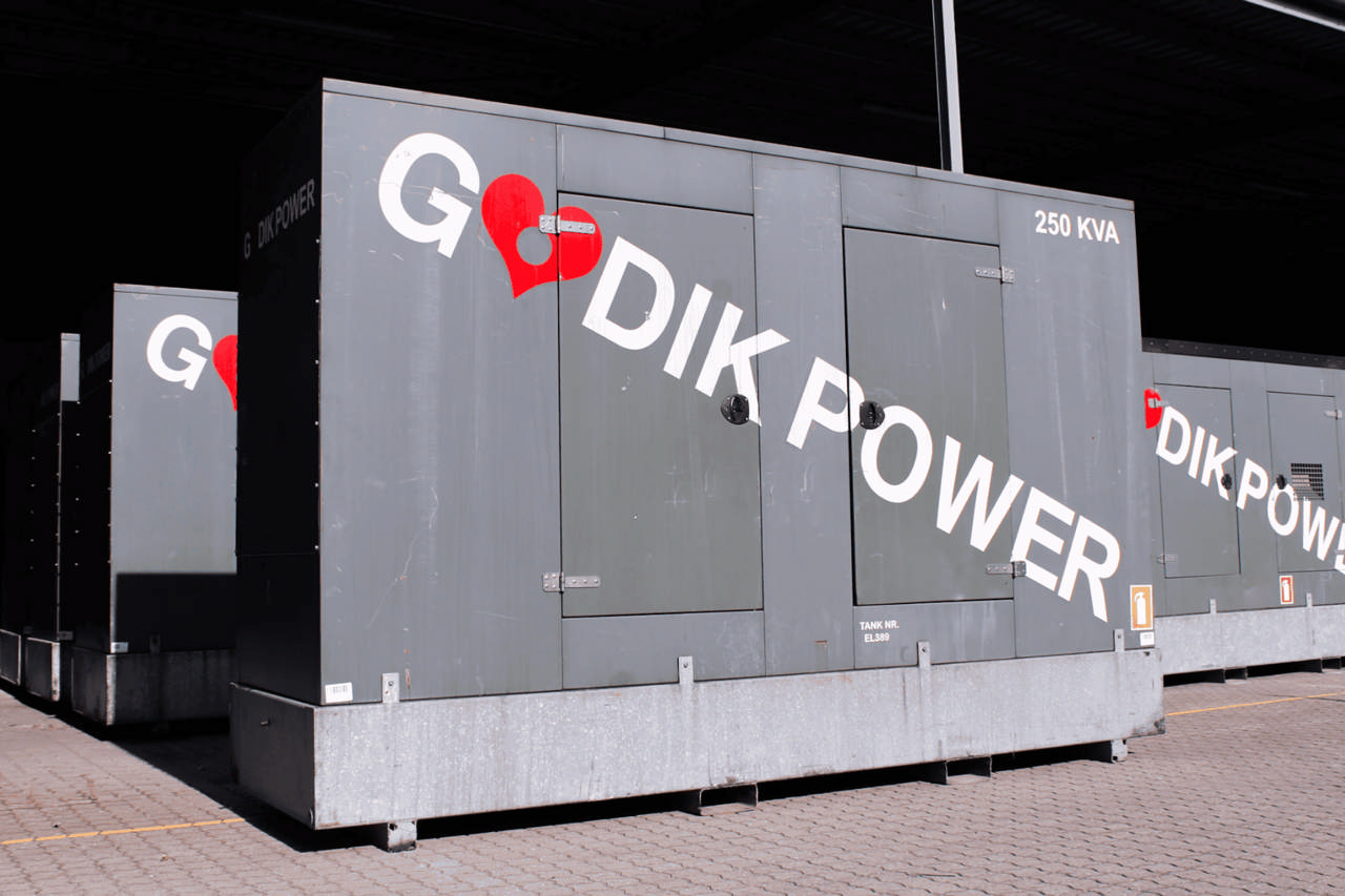 Generator 250 kVA, tak