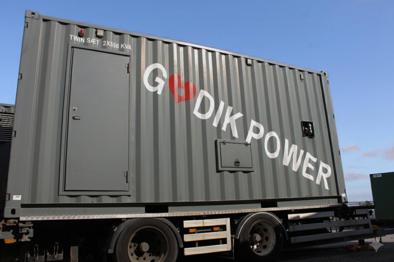 Generator 2x550 kVA Twin 20