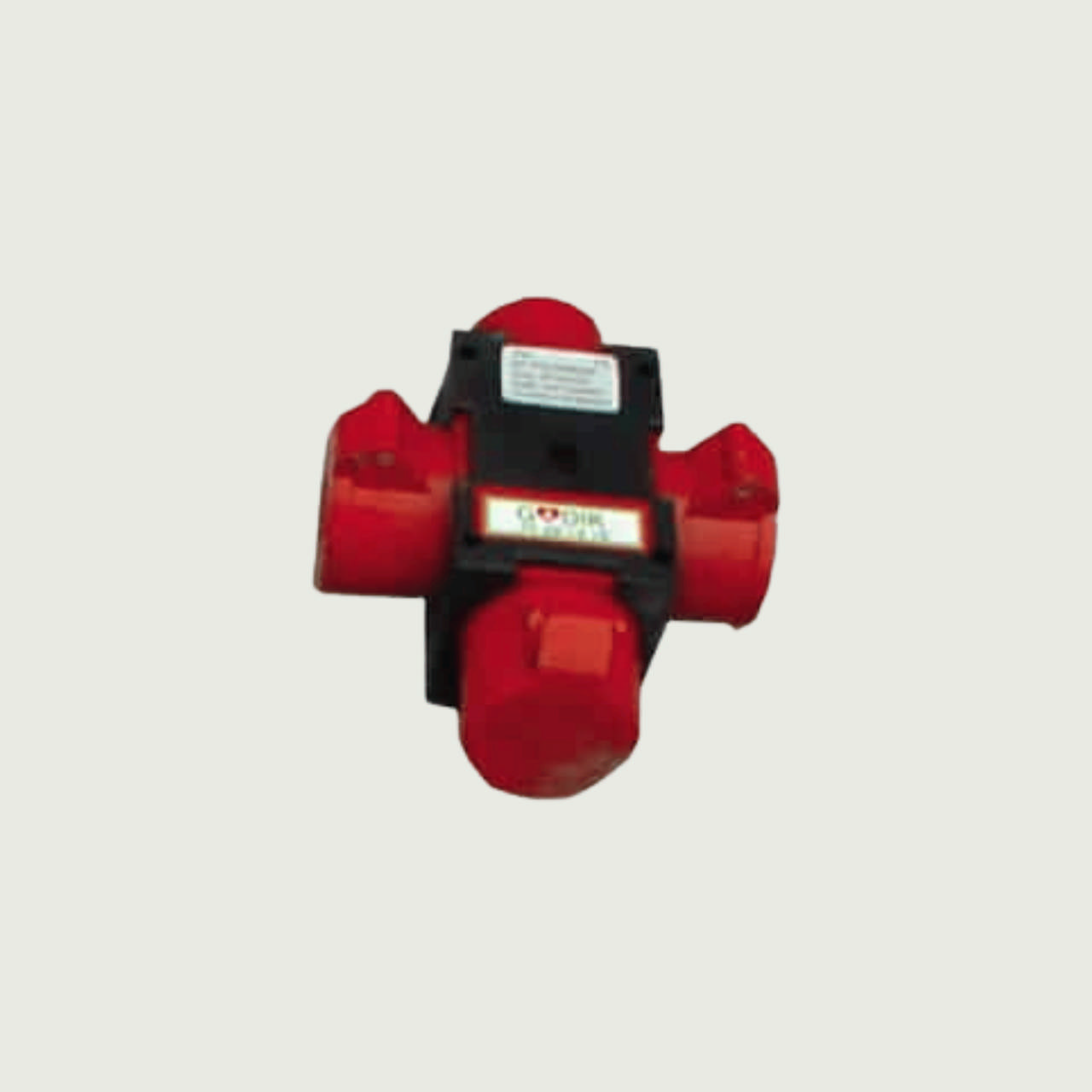 Kompakt fordeler 16A/400V Rød CEE