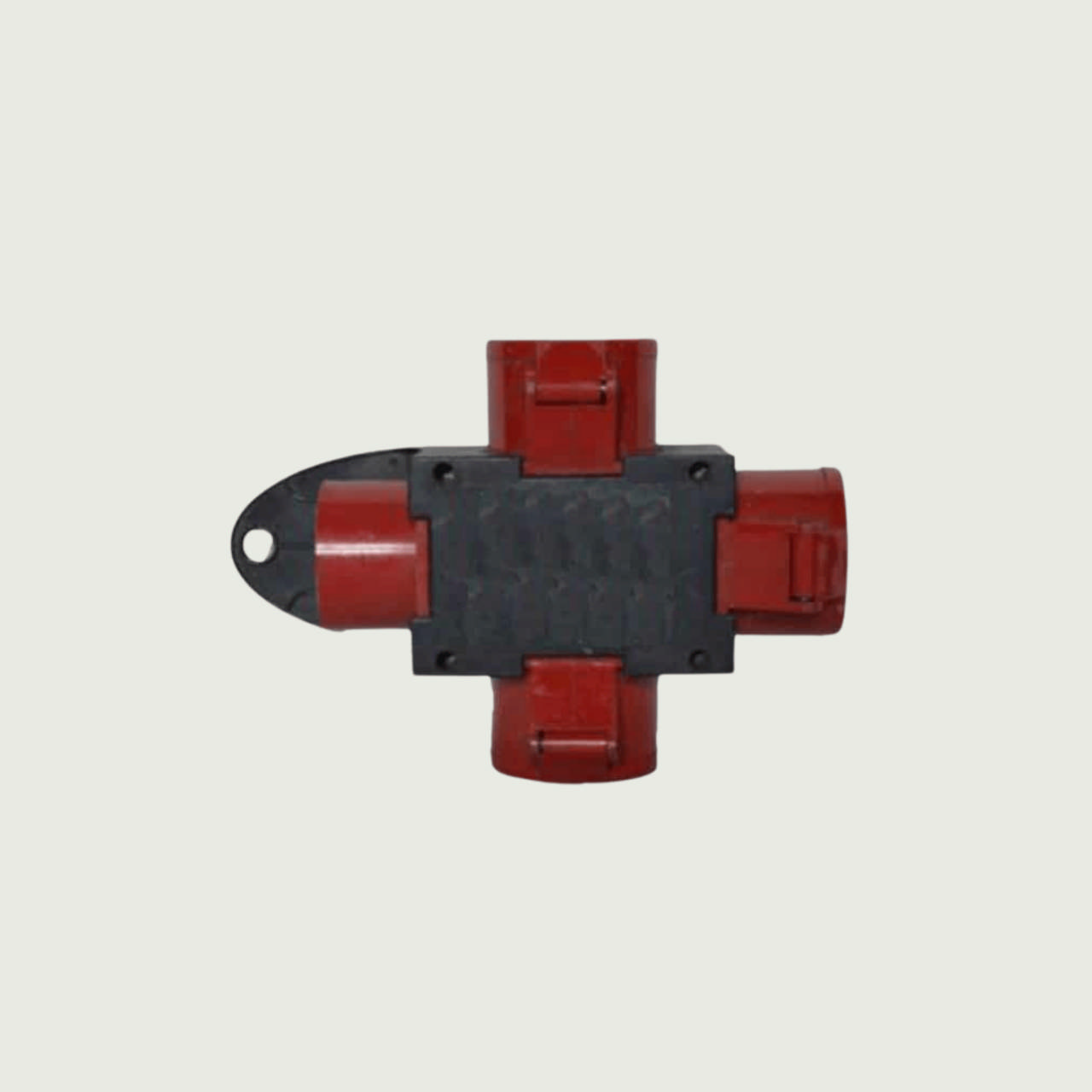 Kompakt fordeler 32A/400V Rød CEE