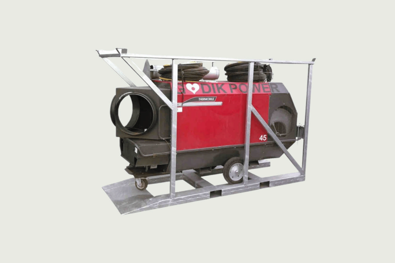 Mobil varmepistol 185 kW