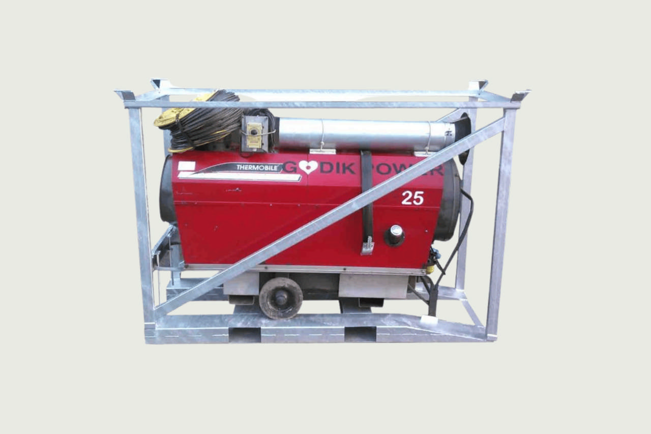 Mobil varmepistol 81 kW